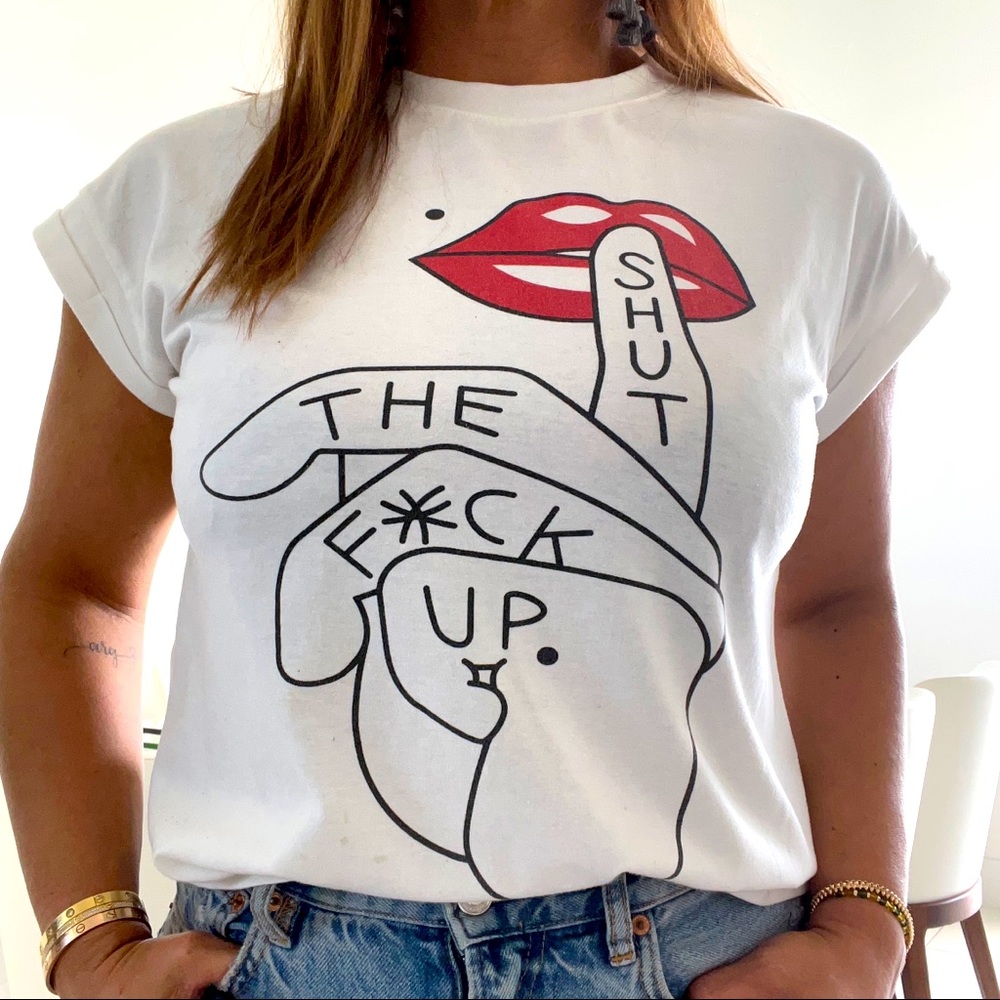 STFU TSHIRT SHUT THE F UP
